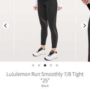 Lululemon “Run Smoothly” Tight